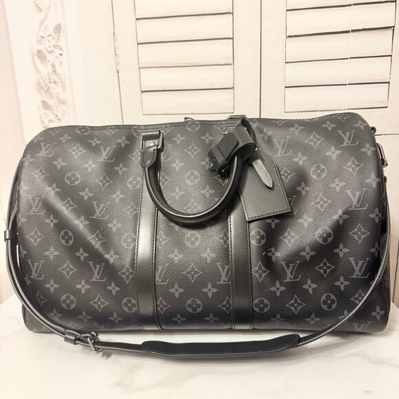 Louis Vuitton Other - Louis Vuitton Monogram Eclipse Keepall Bandouliere 45